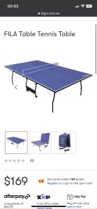 Near New Ping Pong Table