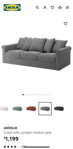 Wanted: IKEA Gronlid 3 Seated Sofa