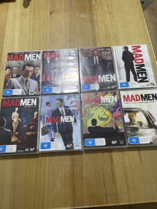 Man Men DVDs, complete series