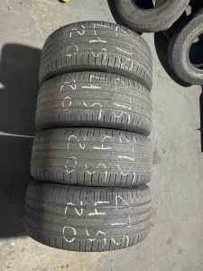 Second hand 275/45R20 continental tyres