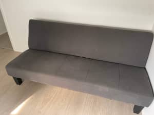 Grey futon lounge, good condition, need gone asap. Make an offer