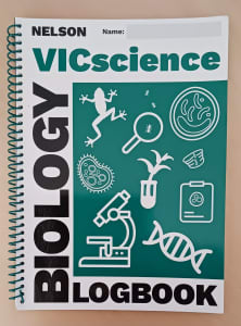 NELSON VICScience Biology Logbook By Cengage Learning - NEW