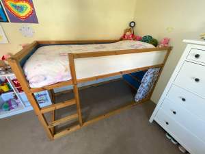 IKEA Kura Childrens Reversible Loft Bed