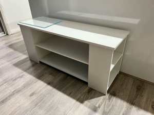 Used TV bench (good condition) FREE coffee table