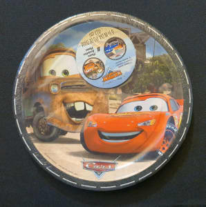 Disney Pixar Cars kids birthday party dessert plates 