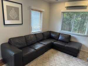 Genuine leather, Nick Scali Couch