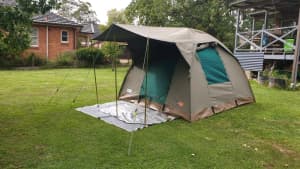 Campmor Outdoor Safari Bow Canvas Tent