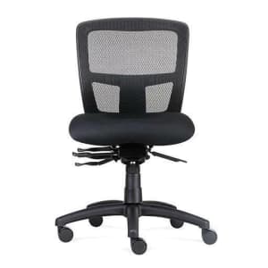 Heavy Duty Use Mesh Chair With Adjustable Arms or Conference Room