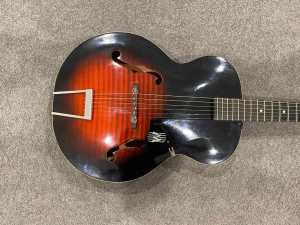 Vintage Made in USA Harmony Monterery H950 Acoustic Archtop Guitar