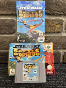 Nintendo 64 Game - Star Wars Episode 1 Battle for Naboo - LG7832