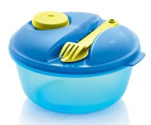 Tupperware Salad-on-the-Go Container, brand new