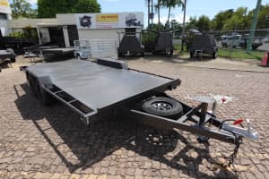 16X6'6 CAR TRAILER 2800kg ATM INCLUDES RAMPS AND WINCH POST