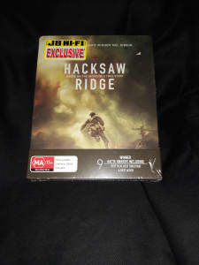 Hacksaw Ridge - Blu-Ray Steelbook JB HI FI EXCLUSIVE New and sealed