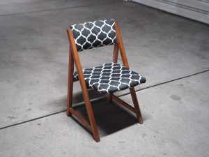 4 original Parker dining chairs