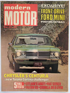 May 75 Chrysler Centura Lancer Celeste Fiat 132 GLS Corolla Levin P76
