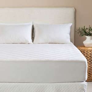 King Single Washable Wool Mattress Protector - Exc. Condition