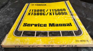 Yamaha TT500C/TT500D/XT500C/XT500D Service Manual