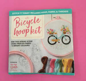 Embroidery Bicycle Hoop Kit Craft