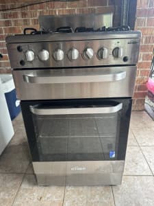 Chef 54 cm free standing oven gas/electric