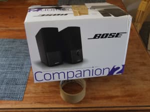 BOSE COMPANION 2 Series lll Multimedia speakers.