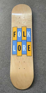 folklore warm pressed deck/skateboard
