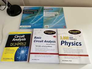 Various first year university/ STEM textbooks/question books