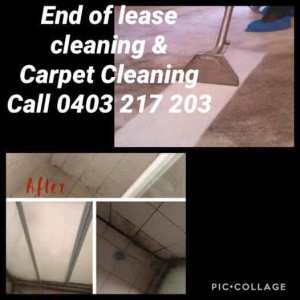 End of lease cleaning Carpet cleaning Deep cleaning Window cleani