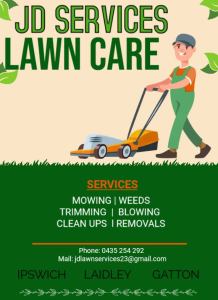 lawn services Ipswich Laidley Gatton 