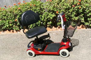 MOBILITY SCOOTER small car transportable NEW XL BATTERIES