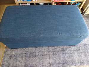 Ottoman with storage inside in good condition 