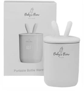 Baby’s Brew Portable Bottle Warmer with Dr Brown wide neck adapter