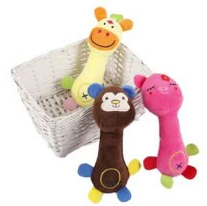 Dog/Cat/Pet Sounding Squeaky Stuffed Animal Teddy Plush toy