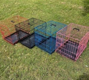 Dog Puppy Cat Rabbit Collapsible Pet Cage Crate Somerzby