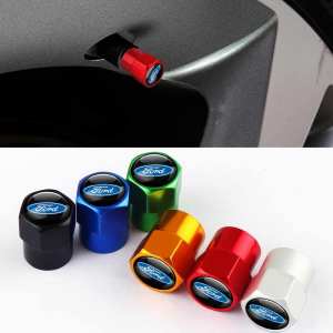 Ford Ranger Falcon GT Mustang Tyre Valve Stem Caps-6 Colours Available
