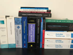 Law, Commerce, and Accounting text books