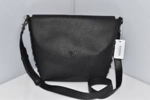 New GUESS Bobbi Black Stone Reversible Crossbody Handbag