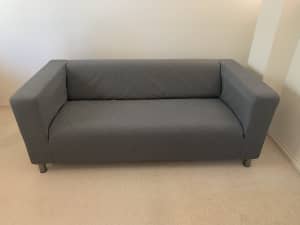 IKEA grey sofa