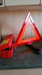 New Hella Emergency Warning Triangle Kit - contains 3 triangles