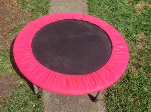 PINK/BLACK ~ EXERCISE ~FITNESS ~TRAMPOLINE 