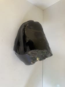 Black obsidian crystal large 3kg