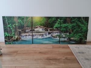 Forrest waterfall prints