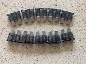 Quality 1 Amp Blade Fuses x10, Brand New