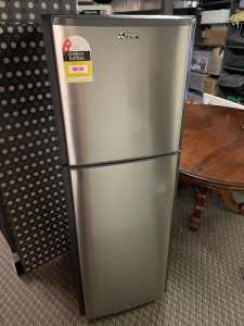 Mitsubishi Electric 260 litre fridge/freezer in stainless steel