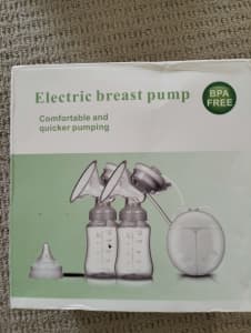 New electric dual breast pump