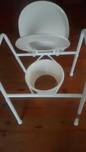 Over toilet chair/seat as new