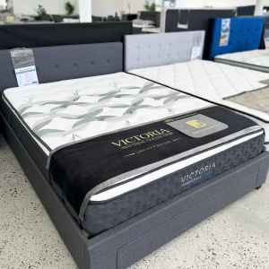 ON SALE! Victoria Essentials Plush FROM $490, Firm FROM $550 Mattress