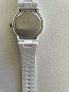 Adidas White Womans watch