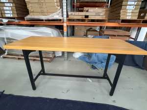 NEW KITCHEN BAR TABLE / WORK BENCH SOLID TIMBER
