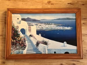 Picturesque Mediterranean Art -930mm x 630mm