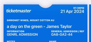 James Taylor sirromet day on the green